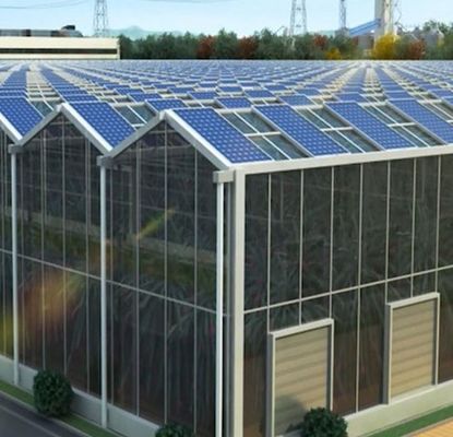 Θερμική μόνωση Εμπορικά φωτοβολταϊκά θερμοκήπια Προσφέρεται επιλογή προσαρμογής