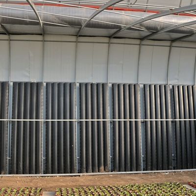 2000.000kg Καλλιέργεια ντομάτας και αγγουριού Ηλιακό φως Φιλοξενούμενο θερμοκηπίο με κεκλιμένη οροφή