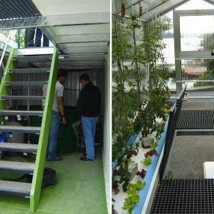 Υψηλής υγρασίας κάθετη γεωργία υδροπονική θερμοκήπιο για λαχανικά