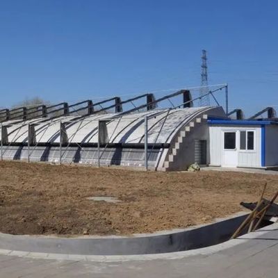 Σχήμα οροφής Κεραμική οροφή JX-Arch Greenhouse για την υδροπονική καλλιέργεια ντομάτας φράουλας