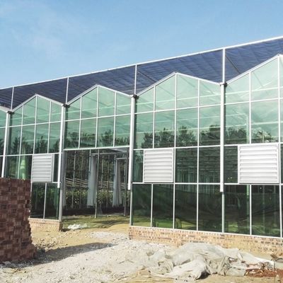 Πολυδιάστατο κούφιο γυάλινο θερμοκήπιο οροφής για την καλλιέργεια λουλουδιών US 20/τ.μ.