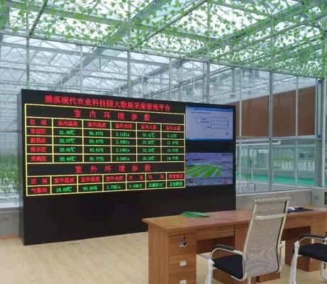 Εμπορικό θερμοκήπιο JX-h0075 Υδροπονικό σύστημα καλλιέργειας για την παραγωγή λαχανικών